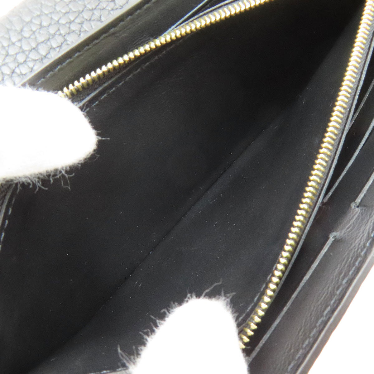LOUIS VUITTON M64551 Portefeiulle ã» Capsines Long wallet (with coin pocket) Taurillon Clemence Ladies [Used]