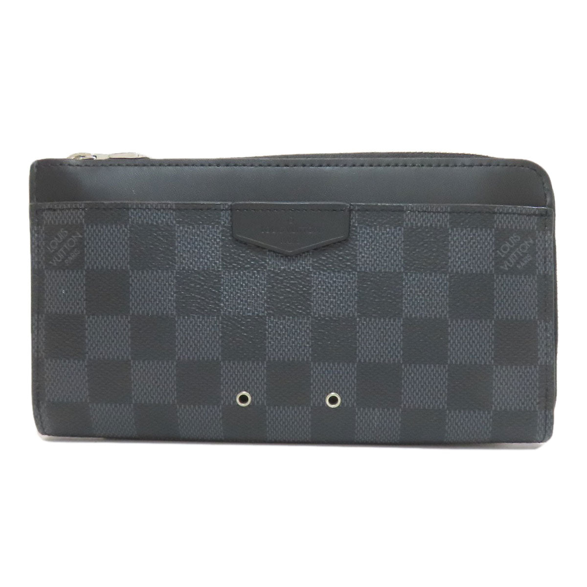 LOUIS VUITTON N60379 Zippy Dragonne Long wallet (with coin pocket) Damier canvas Ladies [Used]