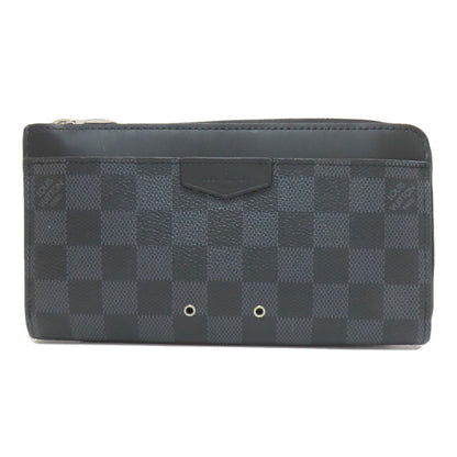 LOUIS VUITTON N60379 Zippy Dragonne Long wallet (with coin pocket) Damier canvas Ladies [Used]