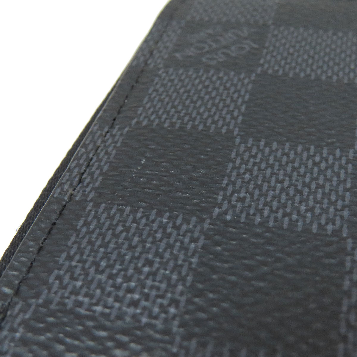 LOUIS VUITTON N60379 Zippy Dragonne Long wallet (with coin pocket) Damier canvas Ladies [Used]