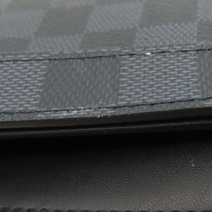 LOUIS VUITTON N60379 Zippy Dragonne Long wallet (with coin pocket) Damier canvas Ladies [Used]