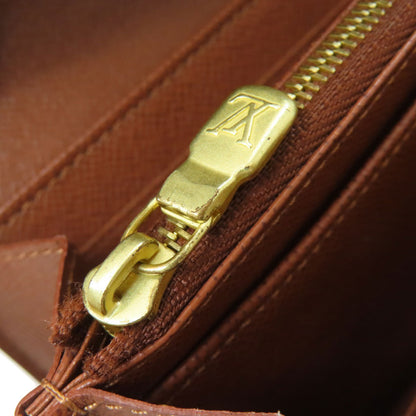 LOUIS VUITTON M60531 Portefeiulle Â· Sarah Long wallet (with coin pocket) Monogram canvas Ladies [Used]