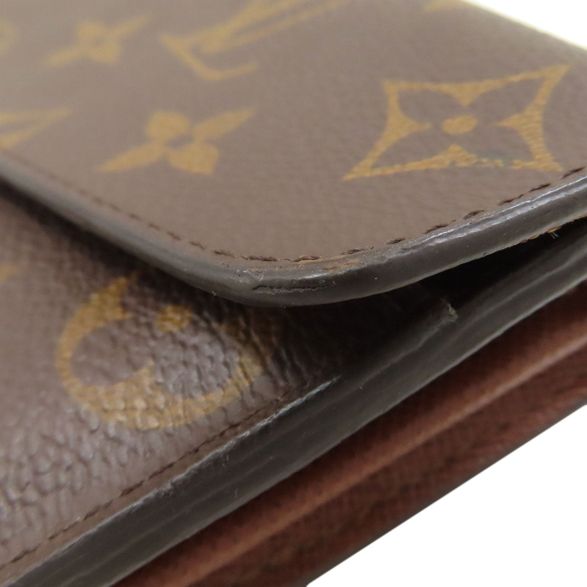 LOUIS VUITTON M60531 Portefeiulle Â· Sarah Long wallet (with coin pocket) Monogram canvas Ladies [Used]