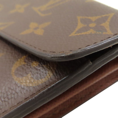 LOUIS VUITTON M60531 Portefeiulle Â· Sarah Long wallet (with coin pocket) Monogram canvas Ladies [Used]