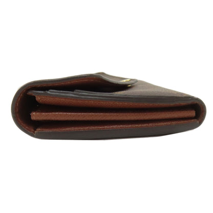LOUIS VUITTON M60531 Portefeiulle Â· Sarah Long wallet (with coin pocket) Monogram canvas Ladies [Used]