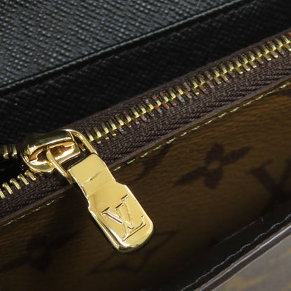LOUIS VUITTON M80726 Portefeiulle Â· Sarah Long wallet (with coin pocket) Monogram reverse Ladies [Used]