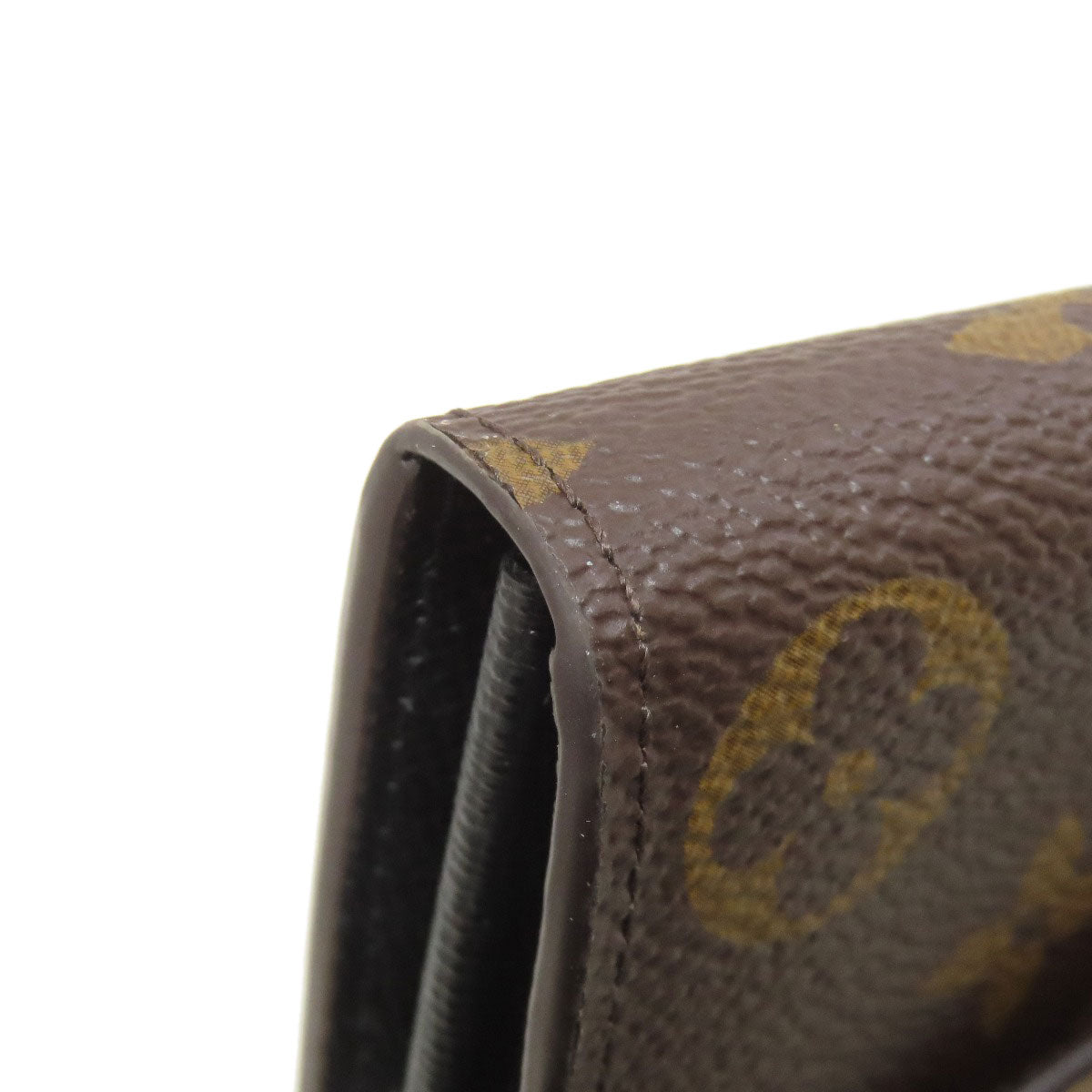 LOUIS VUITTON M80726 Portefeiulle Â· Sarah Long wallet (with coin pocket) Monogram reverse Ladies [Used]