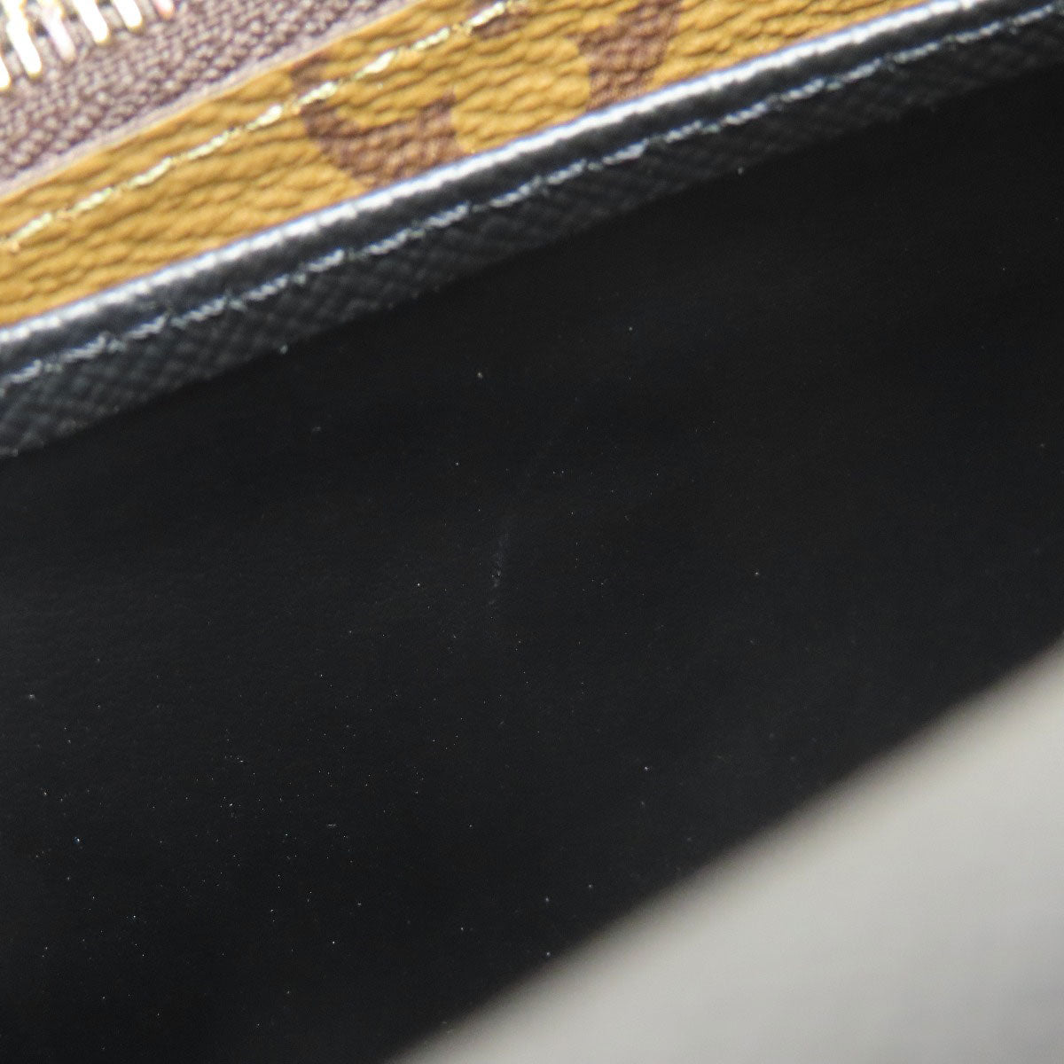 LOUIS VUITTON M80726 Portefeiulle Â· Sarah Long wallet (with coin pocket) Monogram reverse Ladies [Used]