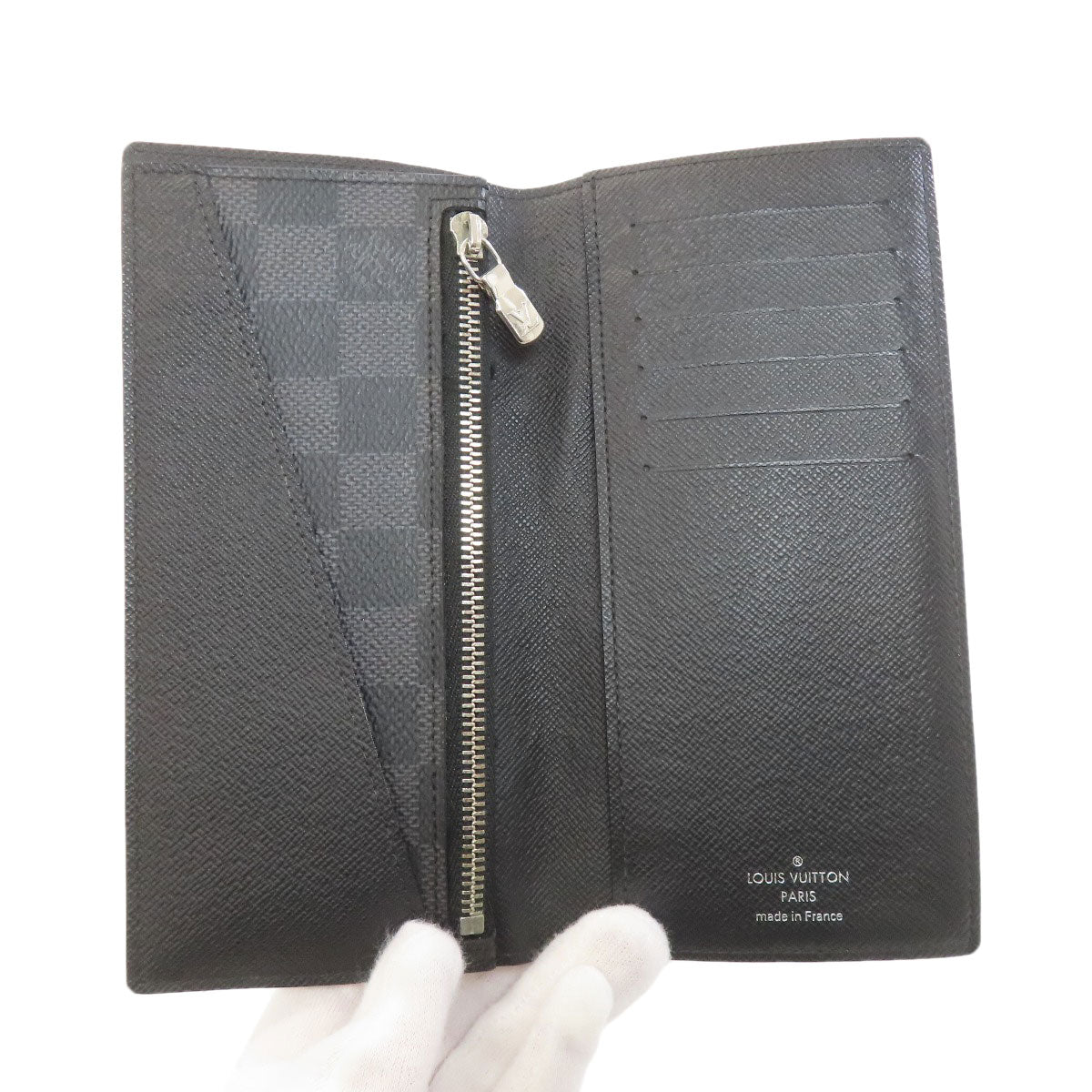 LOUIS VUITTON N64414 Alexander NM Long wallet (with coin pocket) Damier canvas mens [Used]