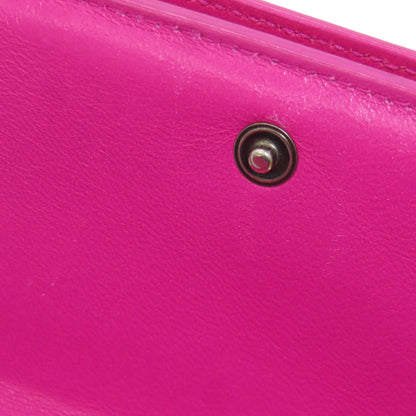 BALENCIAGA Compact wallet Bifold Wallet with Coin Pocket Leather Ladies [Used]