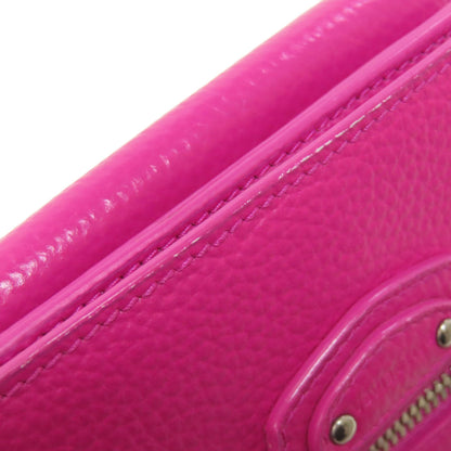 BALENCIAGA Compact wallet Bifold Wallet with Coin Pocket Leather Ladies [Used]