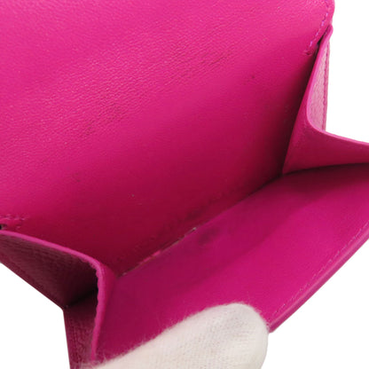 BALENCIAGA Compact wallet Bifold Wallet with Coin Pocket Leather Ladies [Used]