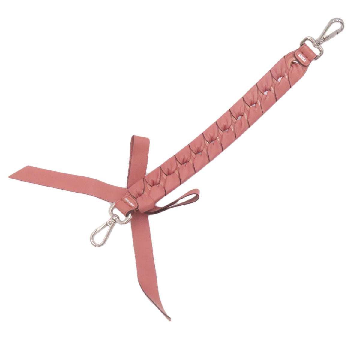 FENDI Strap You Mini Ribbon Shoulder strap Calf Ladies [Used]