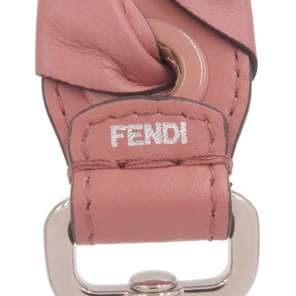FENDI Strap You Mini Ribbon Shoulder strap Calf Ladies [Used]