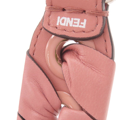 FENDI Strap You Mini Ribbon Shoulder strap Calf Ladies [Used]