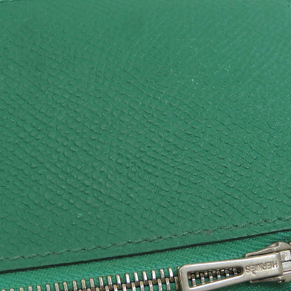 HERMES Bearn Compact SilverHardware Bifold Wallet with Coin Pocket Epsom Ladies [Used]