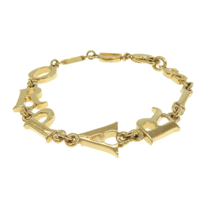 CHRISTIAN DIOR logo Bracelet Metal Ladies [Used]