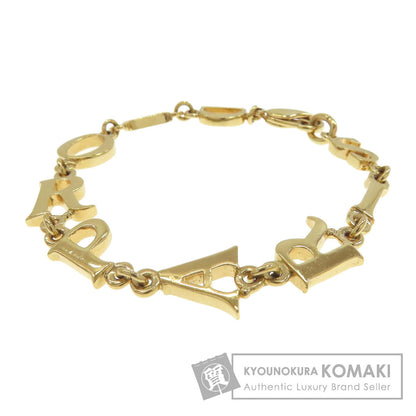 CHRISTIAN DIOR logo Bracelet Metal Ladies [Used]