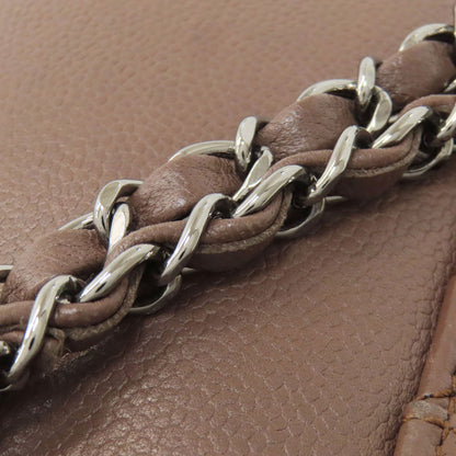 CHANEL ChainShoulder Matelasse SilverHardware Handbag Lambskin Ladies [Used]