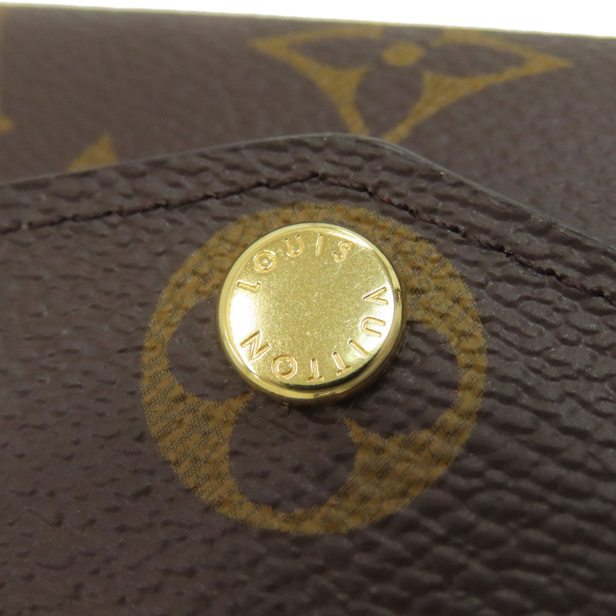 LOUIS VUITTON M62235 Portefeiulle Â· Sarah Long wallet (with coin pocket) Monogram canvas Ladies [Used]