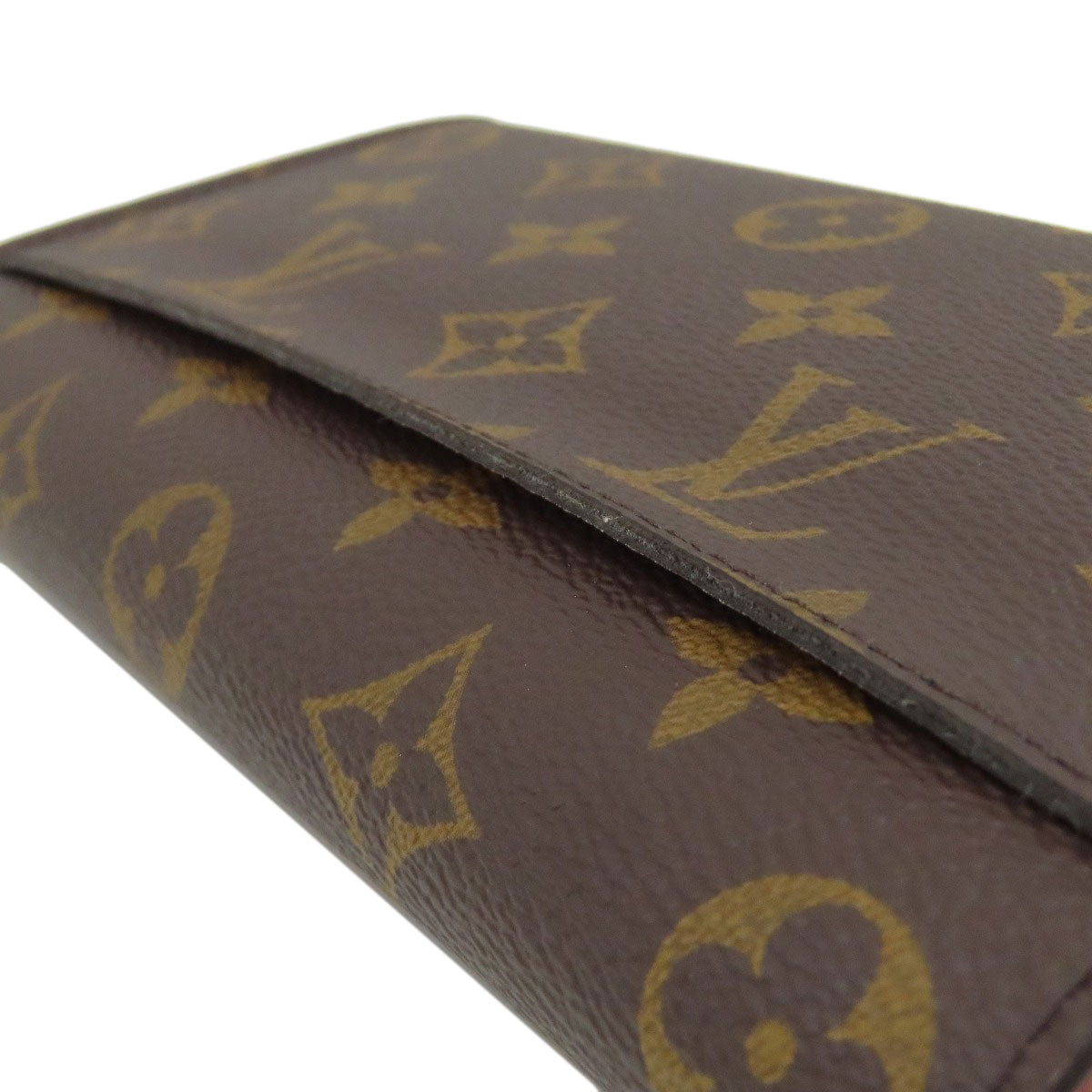 LOUIS VUITTON M62235 Portefeiulle Â· Sarah Long wallet (with coin pocket) Monogram canvas Ladies [Used]