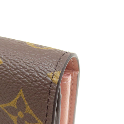 LOUIS VUITTON M62235 Portefeiulle Â· Sarah Long wallet (with coin pocket) Monogram canvas Ladies [Used]