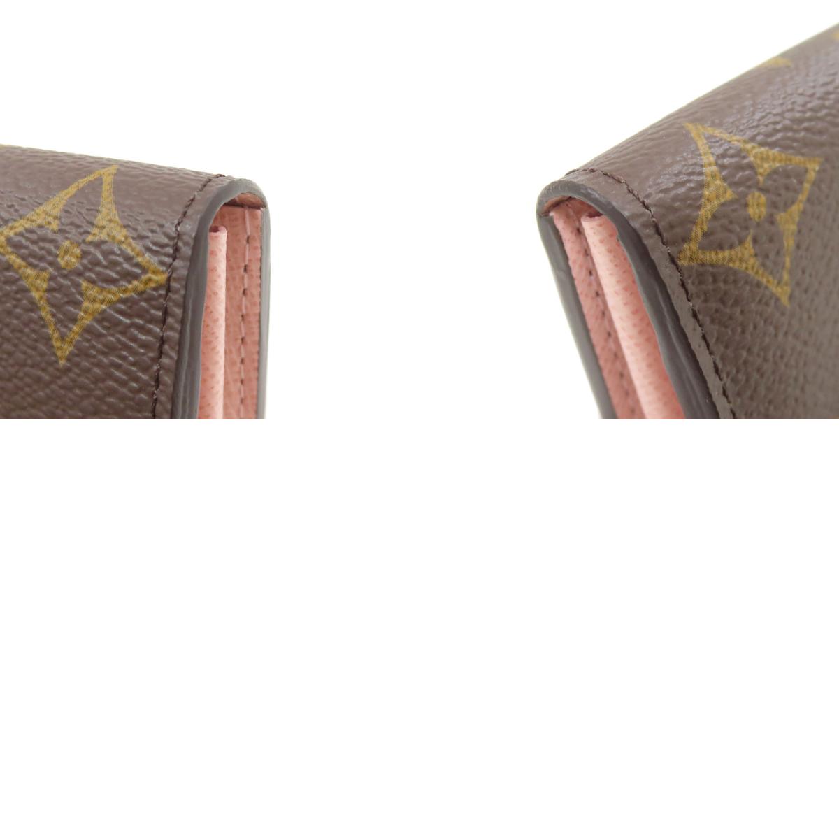LOUIS VUITTON M62235 Portefeiulle Â· Sarah Long wallet (with coin pocket) Monogram canvas Ladies [Used]