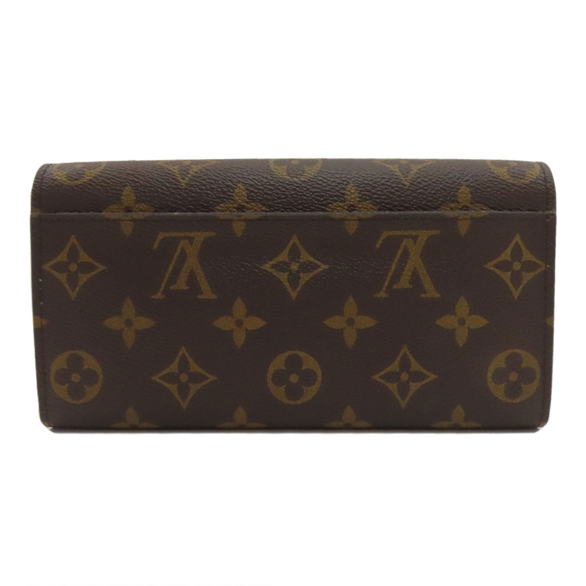 LOUIS VUITTON M62235 Portefeiulle Â· Sarah Long wallet (with coin pocket) Monogram canvas Ladies [Used]