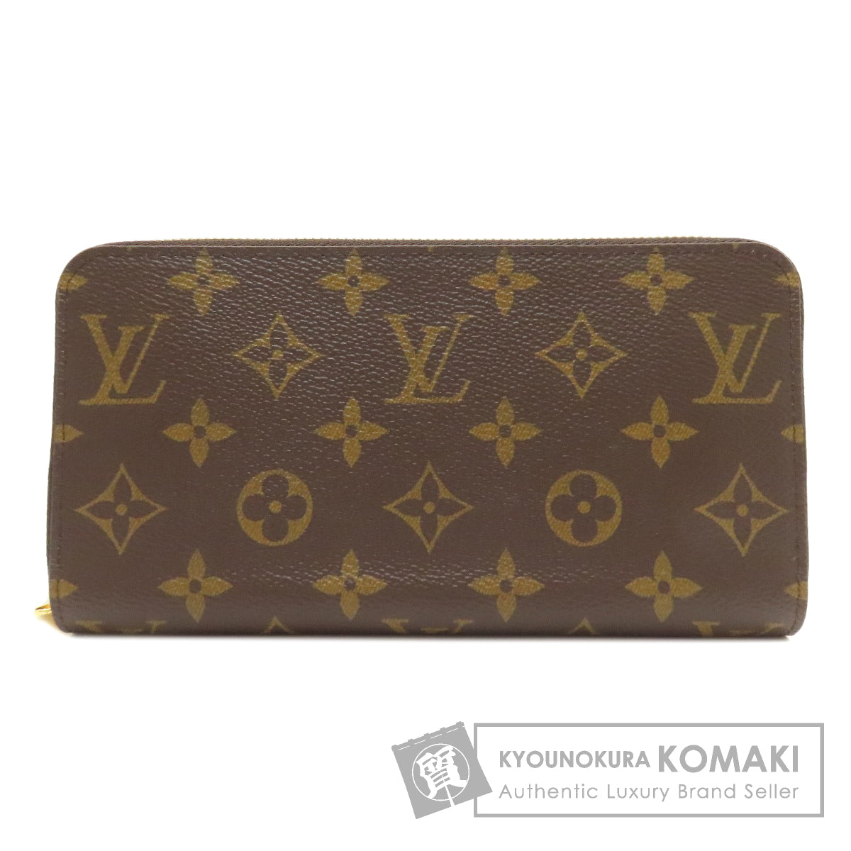 LOUIS VUITTON M41895 Zippy wallet Long wallet (with coin pocket) Monogram canvas Ladies [Used]