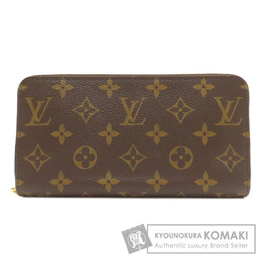 LOUIS VUITTON M41895 Zippy wallet Long wallet (with coin pocket) Monogram canvas Ladies [Used]