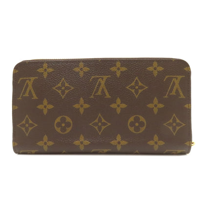 LOUIS VUITTON M41895 Zippy wallet Long wallet (with coin pocket) Monogram canvas Ladies [Used]