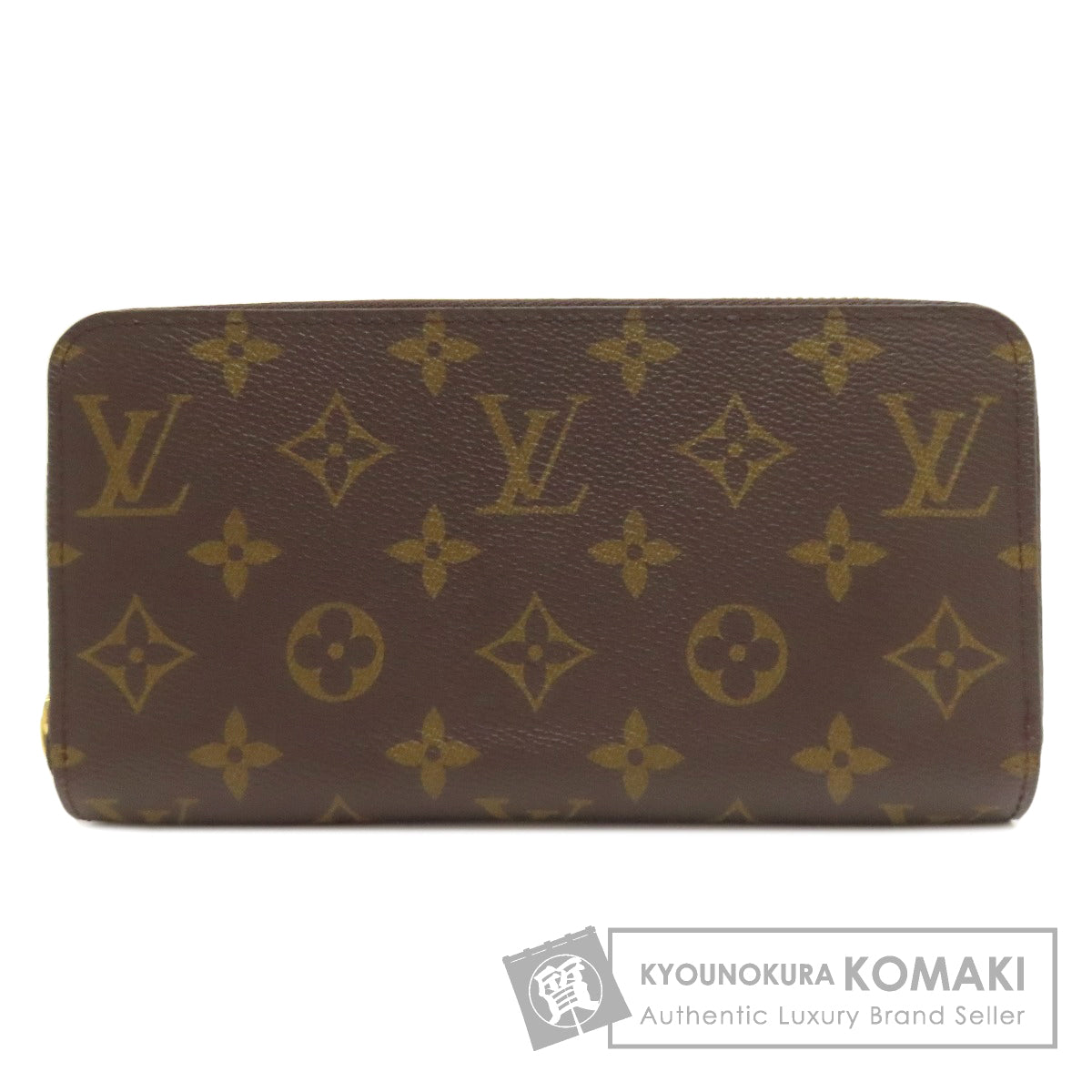 LOUIS VUITTON M42616 Zippy wallet Long wallet (with coin pocket) Monogram canvas Ladies [Used]