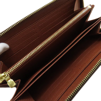 LOUIS VUITTON M42616 Zippy wallet Long wallet (with coin pocket) Monogram canvas Ladies [Used]