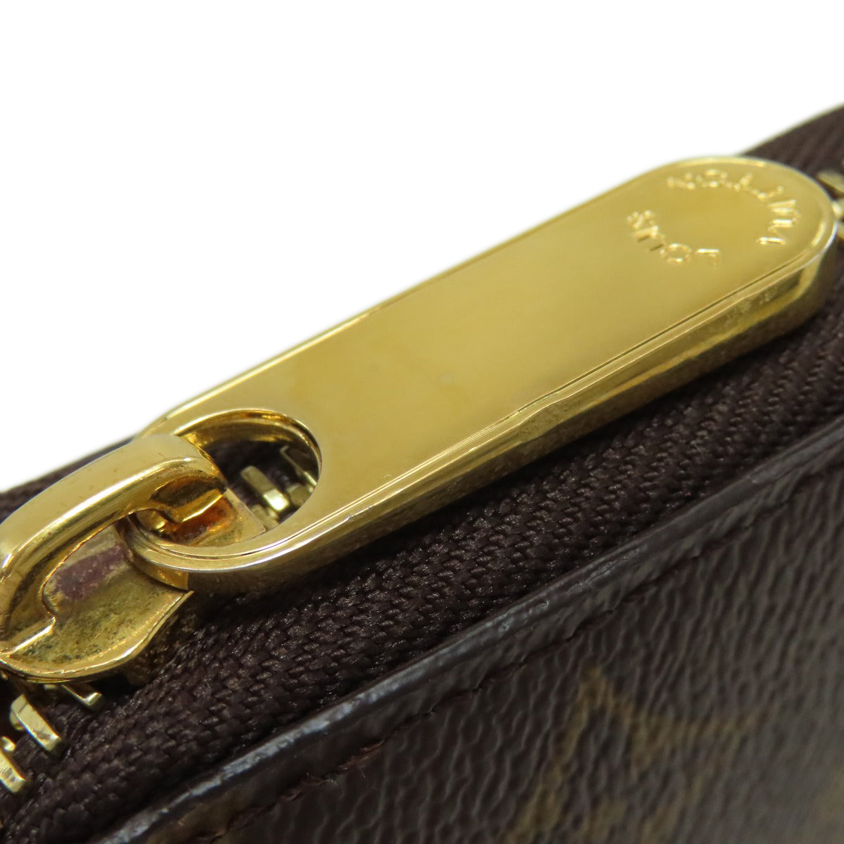 LOUIS VUITTON M42616 Zippy wallet Long wallet (with coin pocket) Monogram canvas Ladies [Used]