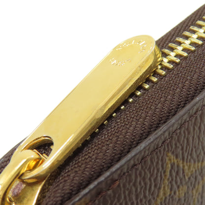 LOUIS VUITTON M42616 Zippy wallet Long wallet (with coin pocket) Monogram canvas Ladies [Used]