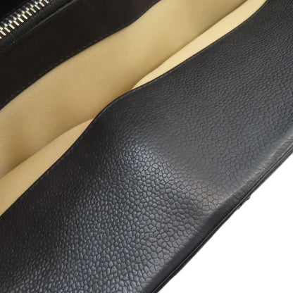 CHANEL Chain Bag Matelasse Silver Hardware Tote Bag Grained Calfskin Skin Ladies [Used]