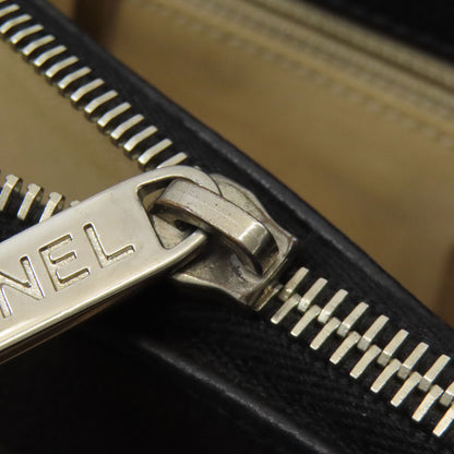 CHANEL Chain Bag Matelasse Silver Hardware Tote Bag Grained Calfskin Skin Ladies [Used]