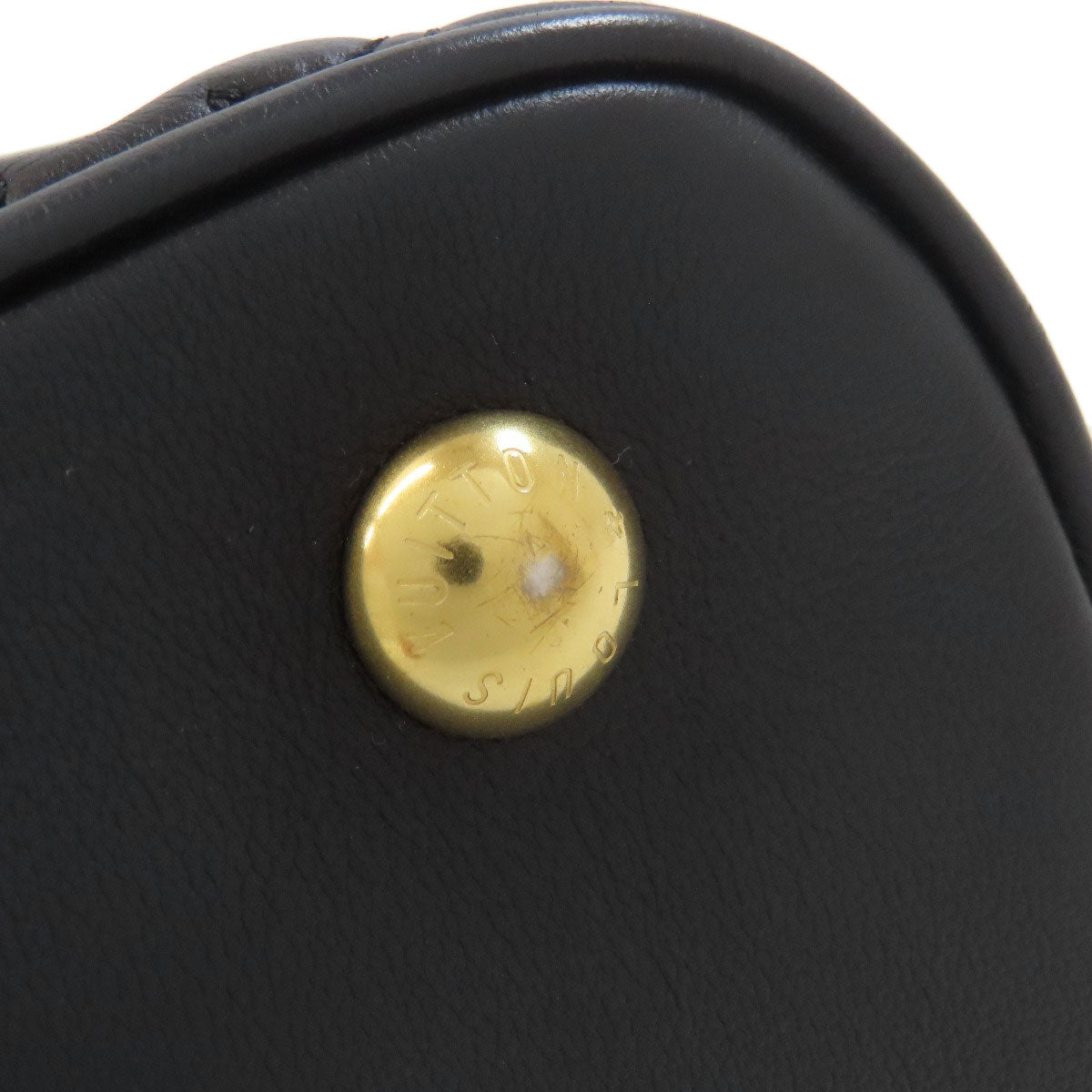 LOUIS VUITTON M59793 Alma Soft BB Bubblegram Handbag Calf Ladies [Used]