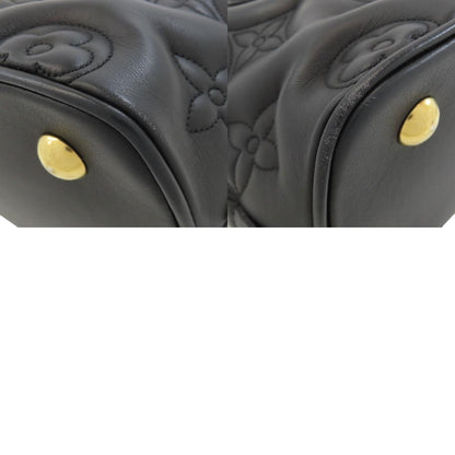 LOUIS VUITTON M59793 Alma Soft BB Bubblegram Handbag Calf Ladies [Used]