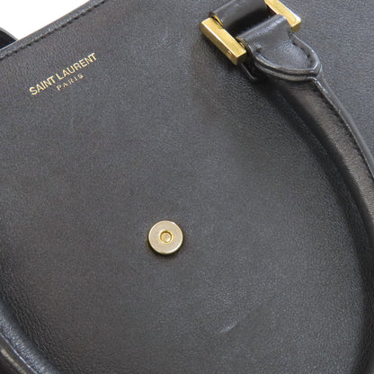 SAINT LAURENT Baby Kabas 2WAY Handbag Calf Ladies [Used]