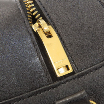 SAINT LAURENT Baby Kabas 2WAY Handbag Calf Ladies [Used]