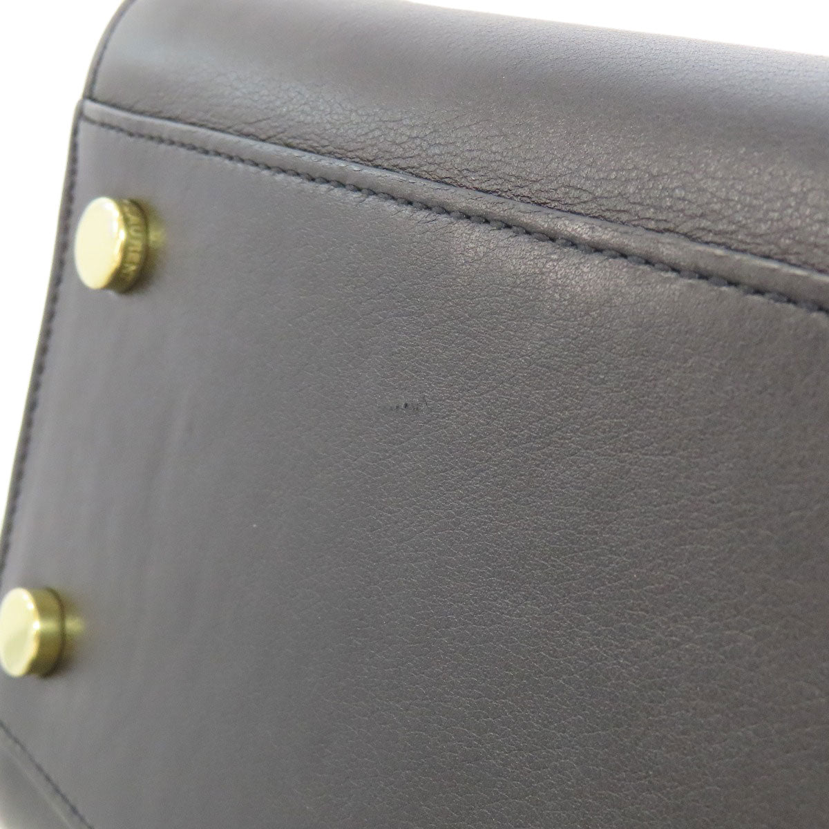 SAINT LAURENT Baby Kabas 2WAY Handbag Calf Ladies [Used]