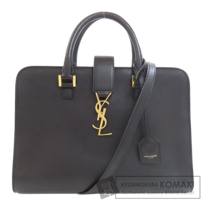 SAINT LAURENT Baby Kabas 2WAY Handbag Calf Ladies [Used]