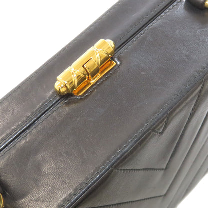 CHANEL COCO Mark V Stitch GoldHardware Shoulder Bag Lambskin Ladies [Used]