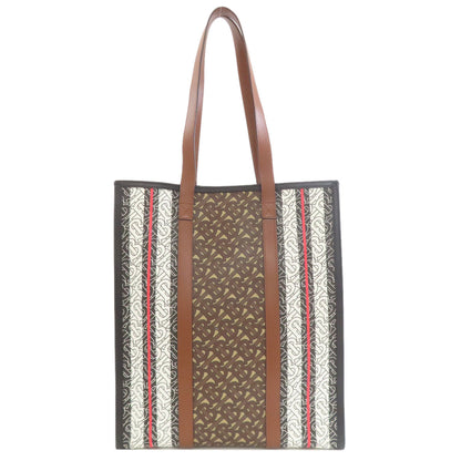 BURBERRY TB logo pattern Tote Bag PVC Ladies [Used]