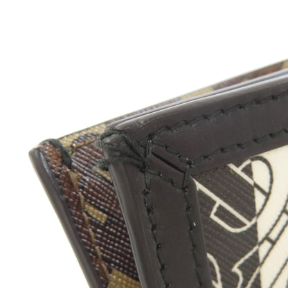 BURBERRY TB logo pattern Tote Bag PVC Ladies [Used]