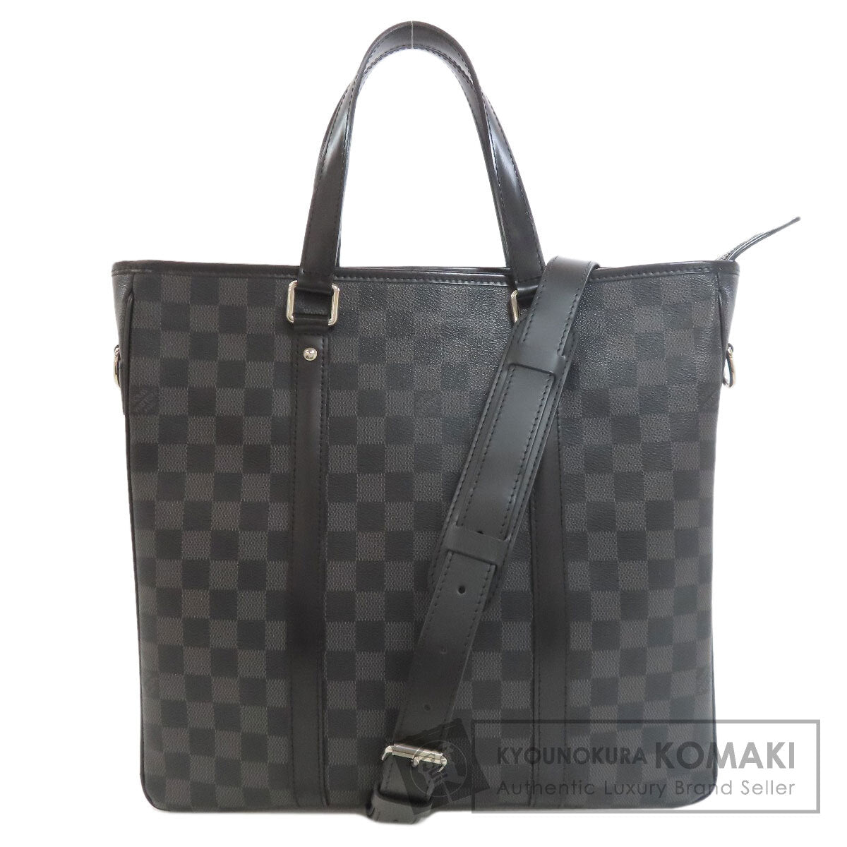 LOUIS VUITTON N41467 Tadao Tote Bag Damier canvas Ladies [Used]