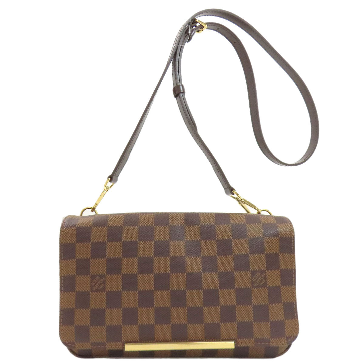 LOUIS VUITTON N41257 Hoxton PM Shoulder Bag Damier canvas Ladies [Used]