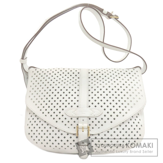 LOUIS VUITTON M93997 Saumur Perforated Perfo Shoulder Bag Calf Ladies [Used]