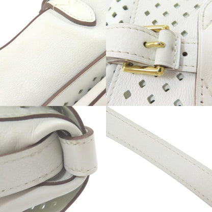 LOUIS VUITTON M93997 Saumur Perforated Perfo Shoulder Bag Calf Ladies [Used]